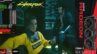 Cyberpunk 2077 Psycho Settings RSR 4K | RX 6900 XT | Ryzen 7 5800X 3D