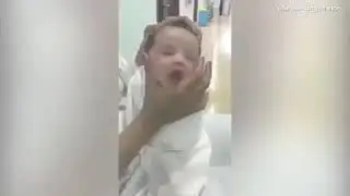 Shok Vidyo Hamma korsin Saudi Arabistonidagi Shifohonadagi Hamshiralar CHaqaloqni Mazax Qilishdi