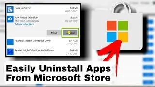 How to uninstall Microsoft store apps | Uninstall apps from Microsoft store