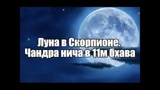 Луна в падении в 11 доме. Луна в Скорпионе. Положение Луны нича в 12 домах.