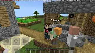 Выживание в деревне в minecraft