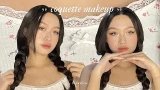 coquette makeup 🦢🩰🕯 (how to look chic even with dark circles) ft. focallure