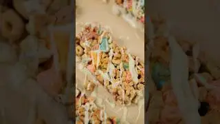 How to make breakfast cereal bars 🥣 #breakfast #recipe #cereal #problemsolved