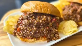 Everyone Loves These Homemade Sloppy Joes! Learn Why and Don't be Left out! Easy Simple Recipe