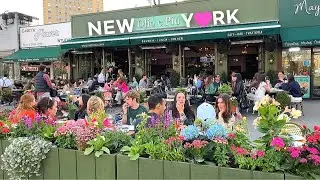 [4K]🇺🇸 A Lively Spring Day in West Village, NYC🌹🌸 – Street Vibes & Cafés | Apr. 2025