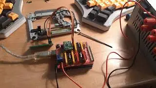 Arduino UNO + CNC shield stepper motor control