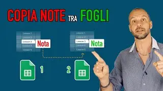 Importare Note tra Google Sheets Diversi - Apps Script