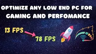 🔧Optimize any Low end PC For Gaming and Perfomance | Boost FPS and fix lag in Games✅| 2022