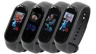 Xiaomi Mi Band 4 - как загрузить свои фото и поставить их на заставку