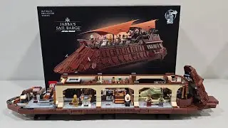 Lego Star Wars UCs Jabba's Sail Barge 75397 - Half Way PROGRESS UPDATE