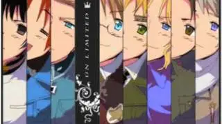 Hetalia Nightcore- Marukaite Chikyuu [Axis and Allies]