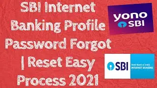 SBI internet Banking profile Password forget easy reset Process| sbi profile Password Reset