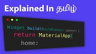 Flutter MaterialApp அடிப்படை விளக்கம் #FlutterShipp 46