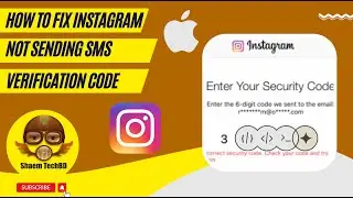 How to Fix Instagram Not Sending SMS Verification Code ios ( After New Updates 2023 )
