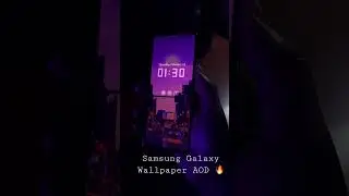 Samsung Galaxy Always On Display Wallpapers are 🔥🔥🔥