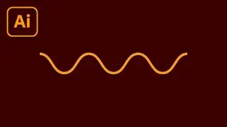 How to Create a Wavy Line in Illustrator | Tutorial