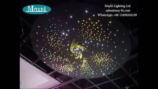 Fiber optic star ceiling field
