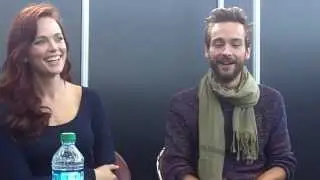 NYCC 2013 Sleepy Hollow   Katia Winter and Tom Mison