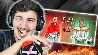 ALBANER vs MAROKKANER (Rapbattle) Geisteskrankes Battle 🔥 🎤 /MetesReaction