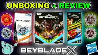 COLLECTABLE BEYBLADES! Unboxing & Reviewing NEW BEYBLADE X Toys!