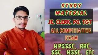 Best Books For All Competitive Exam ( SSC,RRB, HPSSSC JE CIVIL, CLERK,PO )