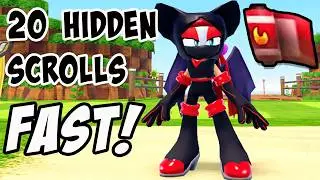 FAST! LOCATE THE 20 HIDDEN SCROLLS IN GREEN HILL AND LOST VALLEY