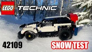 LEGO Technic 42109 Top Gear Rally Car Snow Test / ЛЕГО Техник 42109 Снежный Тест