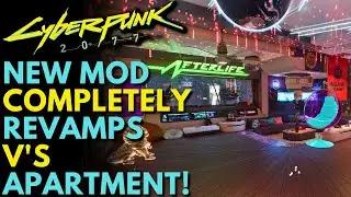 Cyberpunk 2077 - This Impressive New Mod Completely Overhauls V’s Apartment in Watson!