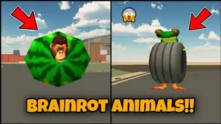 😱 HOW TO CREATE BRAINROT ANIMALS IN CHICKEN GUN!!