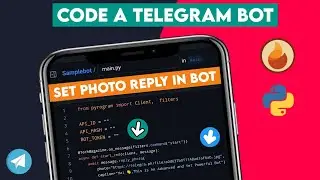 #5| Set Start Pic Reply|How to Code a Telegram Bots tamil/TechMagazine