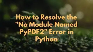 How to Resolve the 