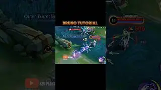 Bruno full tutorial and tips and  trick ✅ #mlbbtutorial #mobilelegends #mlbb