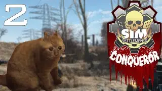 [2] Прохождение Fallout 4: Sim Settlements: Conqueror. С субтитрами!