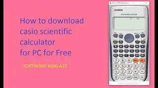 How to Download and Install casio Scientific Calculator for PC