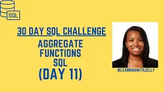 Aggregate Functions in SQL:  SQL 30 Day Challenge Day 11