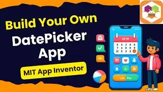 How to use DatePicker in MIT app inventor | Tutorial #4