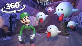 VR 360 What's happening in Luigi's Mansion!?