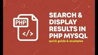 how to search data from database in textbox using PHP MySql