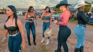 Beautiful Colombian Women in an Amazing Rodeo 2024 🔥