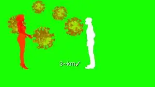 coronavirus effect green screen effect news           no copyright 30 March 2020