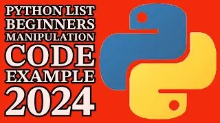 Python Lists: List Manipulation Tutorial 2024