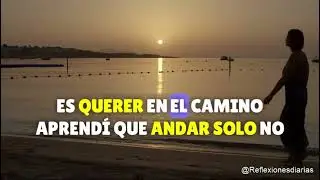 Con el tiempo aprendí