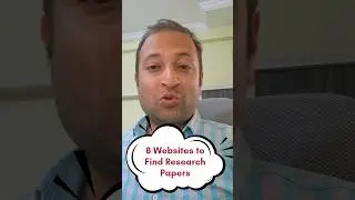 🔥Best websites to find search papers for free. How to find and download research papers? free