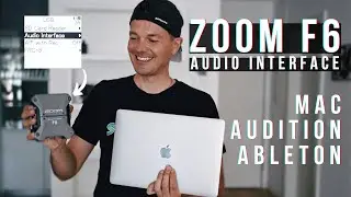 ZOOM F6 AUDIO INTERFACE SETUP | MAC BOOK | ADOBE AUDITION | ABLETON