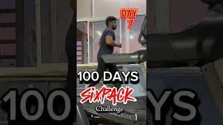 100 Days Sixpack chalk , Day 7 #crazykanth #trending #fitness #motivation #sixpack