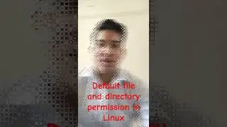 How to set default access permission on file and directory  #linux #linuxinterviewquestions #DSL