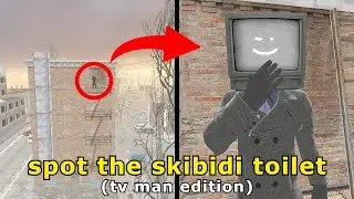 Can you spot the Skibidi Toilet character? (tv man edition)