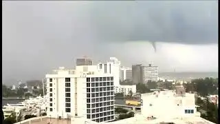 Tornado over Fort Lauderdale heralds Irma's arrival