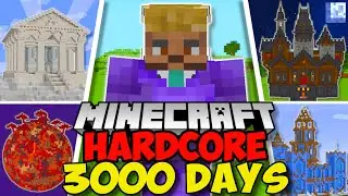 I Survived 3000 DAYS In Minecraft Hardcore (FULL MOVIE)