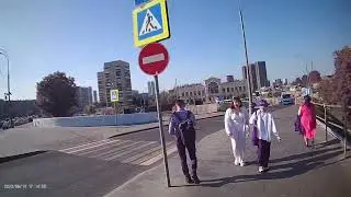 🛵 Тест BodyCam в Москве и не пропуск пешеходов на 7500 руб / ТЕСТЫ